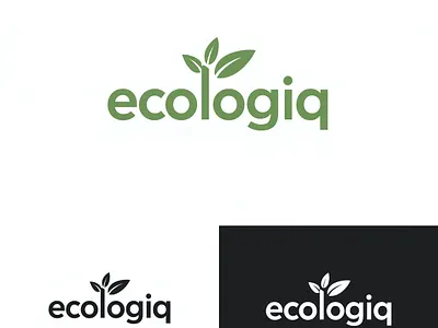 ecologiq 3d animation branding graphic design logo motion graphics ui