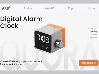 White mode hero 3d animation design graphic design hero section illustration landing page minimal design motion graphics ui ui design ux website