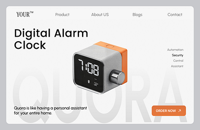 White mode hero 3d animation design graphic design hero section illustration landing page minimal design motion graphics ui ui design ux website