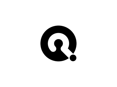 Question Q branding identity logo logo mark mark monogram negative space negative space logo question mark symbol