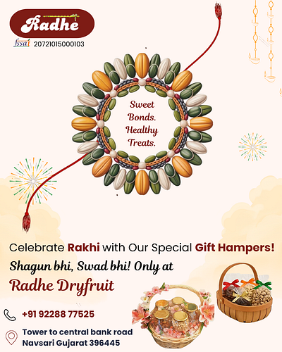 Rakhi Festive Campaign – Gift Hamper Promo branding celebration campaign festive design gift hampers graphic design illustration logo ui