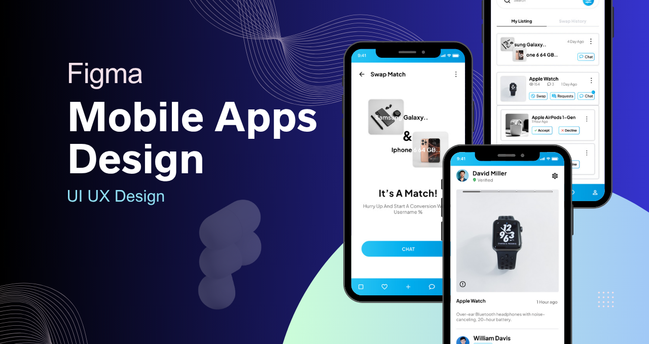 Example of Mobile App Design In Figma