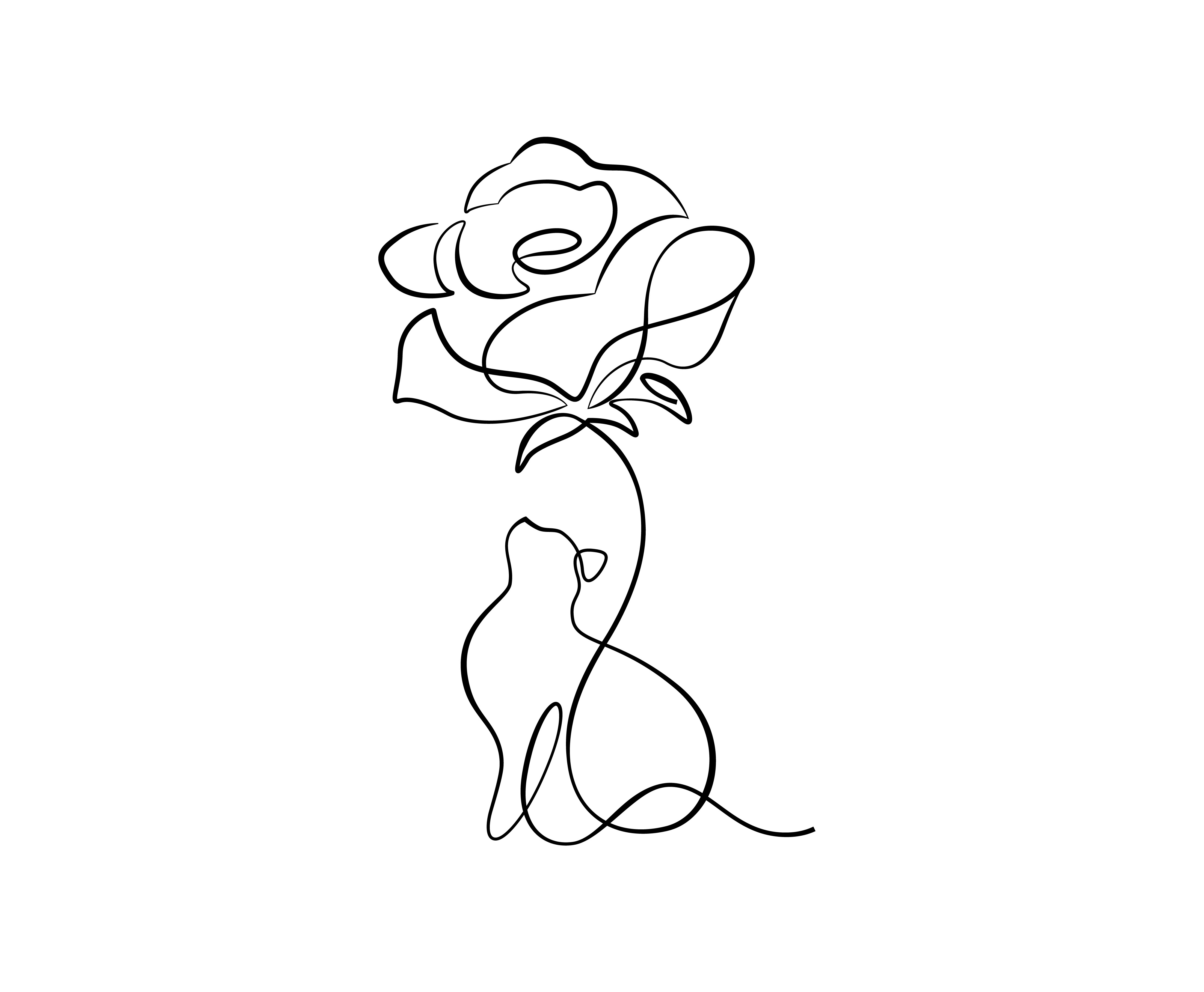 Example of Line Art From A Photo 