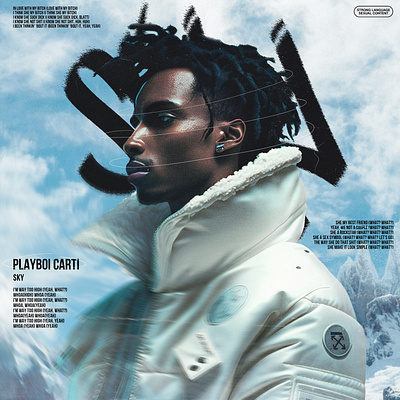 Static AI-assisted album arts ai album art cover art design graphic design