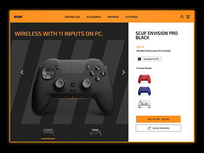 Customize Product #DailyUI customize customproduct dailyui gaming product ui ux