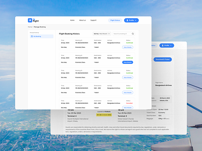 Flight Booking Website UI – Booking Details Page ✈️ app design booking details page branding clean design flight booking app flight booking ui flight booking website design illustration minimal ui ui ux design ui ux design agency ui ux designer user interface ux ux design website design website design agency