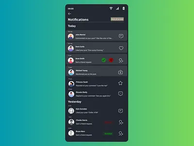 Day 49 - Notifications graphic design ui