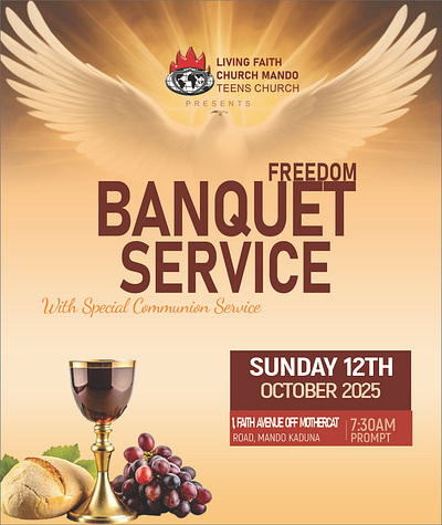 FREEDOM BANQUET SERVICE graphic design