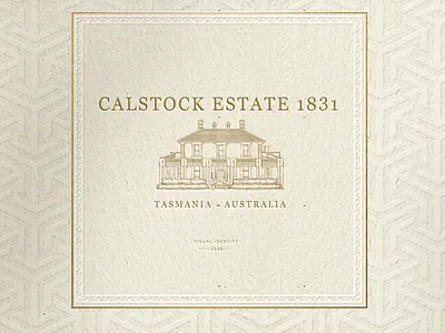 Identity for Calstock Estate 1831 brandidentity branding design estate graphic design graphicdesign illustration illustrator logo logo design luxury vector