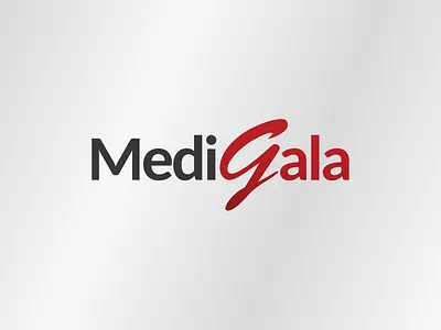 Medigala Logo Design brand identity branding clean company logo design handwritten logo logo design medical modern typography vector