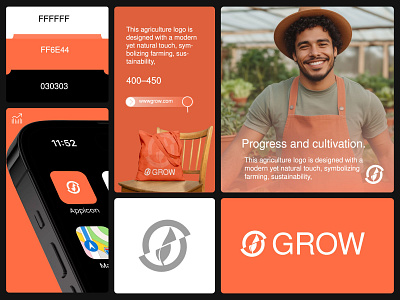 Modern Tech Logo & Creative Agriculture Logo for Business agriculture logo business clean vector logo merch logo minimal logo design modern business logo modern tech professional logo startup logo tech startups technology logo