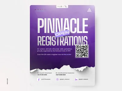 Registrations Open Poster Design 🚀 brand identity creative design design inspiration design portfolio design showcase digital art event branding event design graphic design instagram poster layout design marketing design modern design poster design promotional design registrations open social media design typography design visual branding visual design