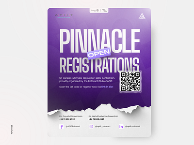 Registrations Open Poster Design 🚀 brand identity creative design design inspiration design portfolio design showcase digital art event branding event design graphic design instagram poster layout design marketing design modern design poster design promotional design registrations open social media design typography design visual branding visual design