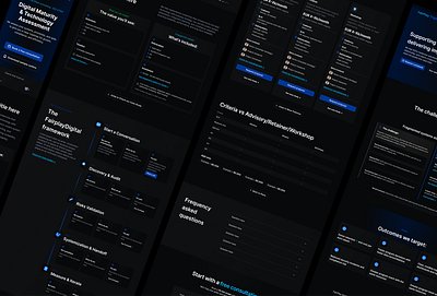UX/UI Design for Consulting Services (B2B) ui ux web design
