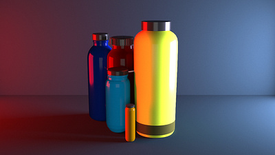 Colorful Bottle Collection — 3ds Max Product Visualization 3d art 3d model 3ds max product visualization bottledesign colorful bottle collection design design inspiration graphic design lighting minimal design product design productvisualization rendering social media design studio render texture texturing vfx visualization vray