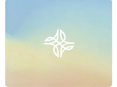 Logo 3 / 1 year daily AI logo challenge ai branding flower llm logo organic spark symbol