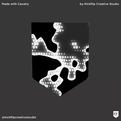 Branding exercise in Cavalry animation cavalry app motion design motion graphics