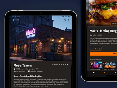 Shift Nudge HW – Text Style Definitions food app midjourney shift nudge ui