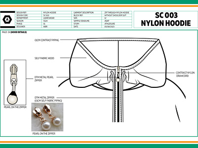 Tech Pack cloth garments graphic design merchendise tech pack tshirt