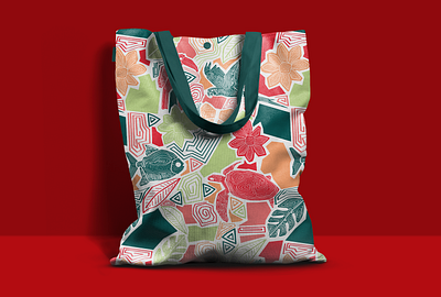 Pattern project illustration mockup pattern