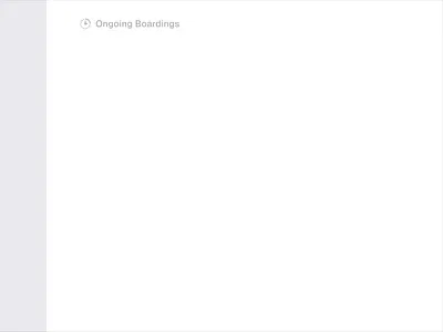 Ongoing Boardings design interface product product design ui ui design ux ux design
