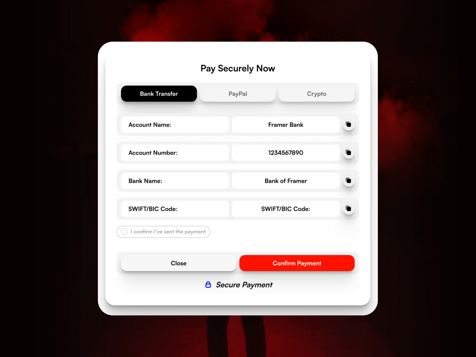 DirectPay - The Seamless Checkout Component for Framer animation branding checkout e commerce framer graphic design minimal design motion graphics nocode product design trending ui web design web development