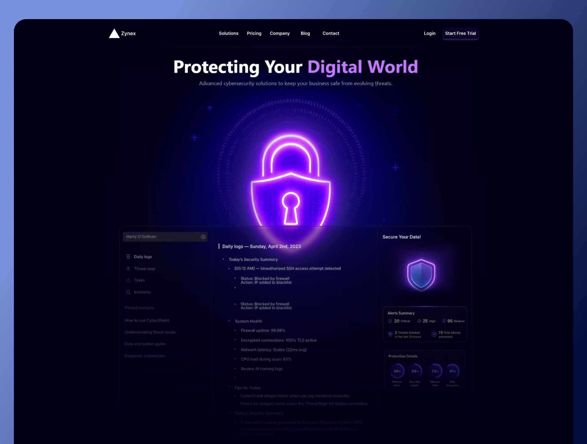 Example of Web App UI — UX/UI Design & Next.Js