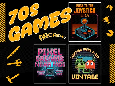 ARCADE Gaming T-Shirt Design | Retro Gamer Graphic Tee Artwork 80sgaming arcadegaming arcadestyle gameconsole gamerapparel gamertshirtdesign gamingartwork gamingillustration gamingmerch gamingtshirt geekfashion neonarcade pixelart printondemand retrogaming retrostyle retrowave tshirtdesign videoart vintagegaming