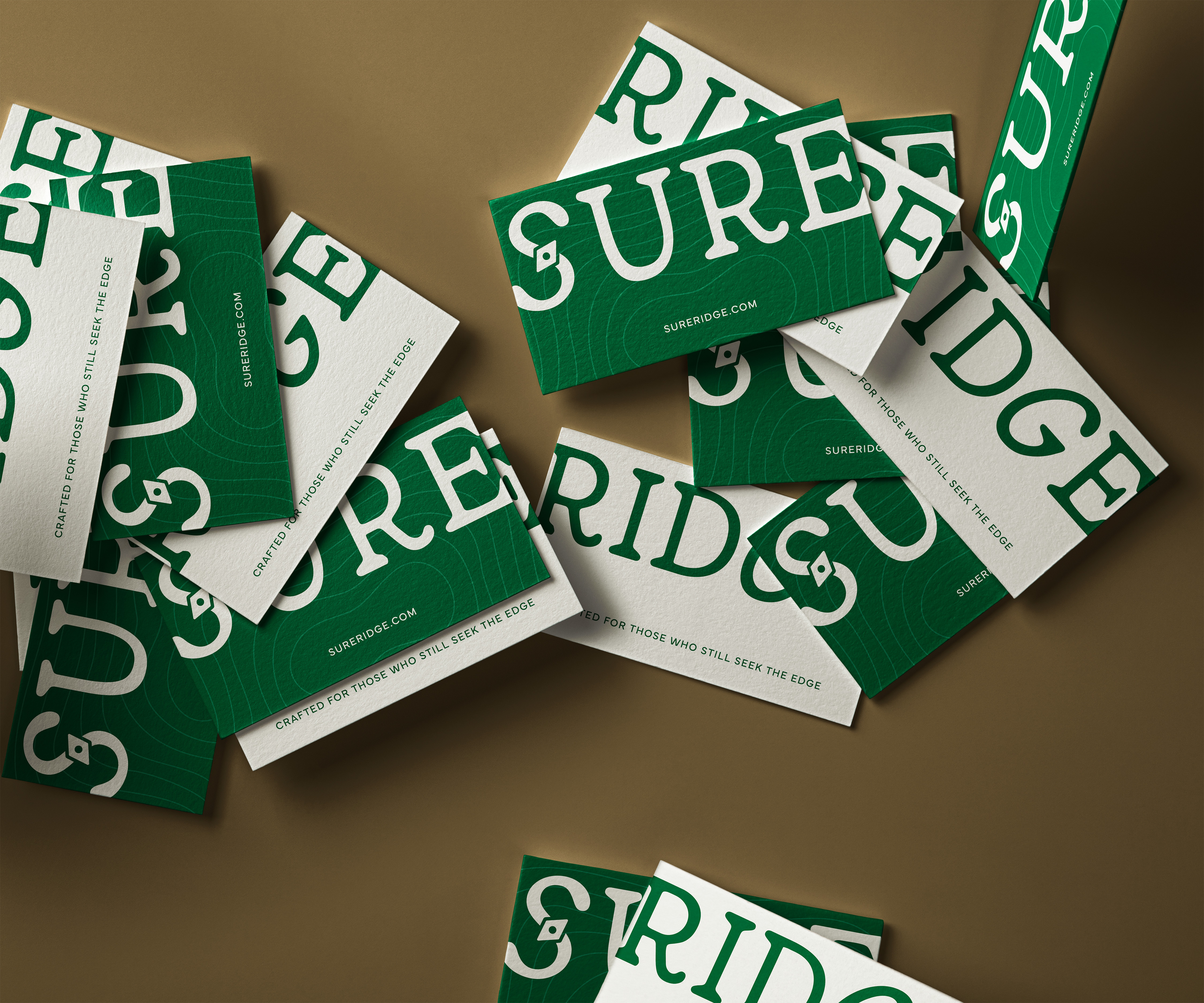 Sureridge Outdoor Clothing advertising brand identity branding clothing design graphic design logo outdoor poster print print design