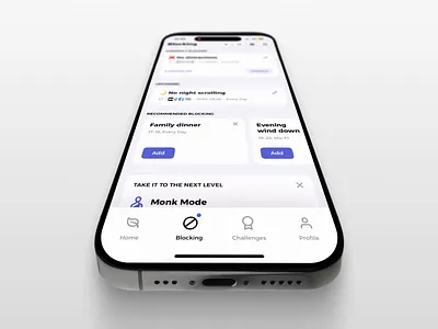 Friction to stop doomscrolling 3d mockup app blocker digital detox dopamine downtime interaction modal phone addiction phone free present psychology screen time screentime sheet ui unblock unlock user experience ux