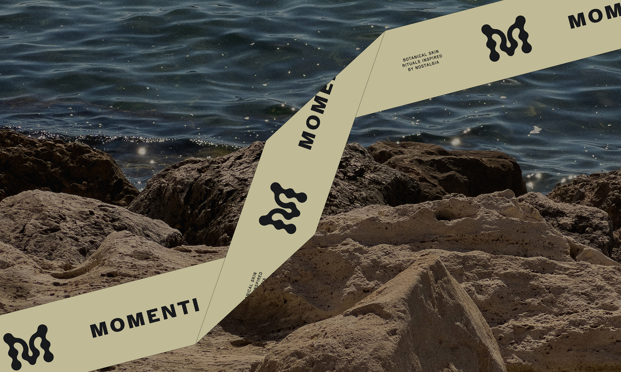 Momenti Botanicals branding graphic design logo marketing collateral natural selfcare branding skincare branding soap branding