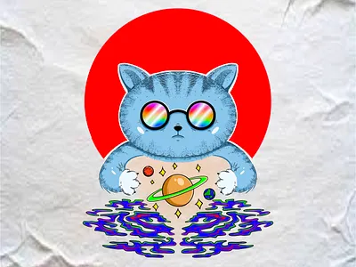 25 branding cat classic design dribbble graphic design illustration logo