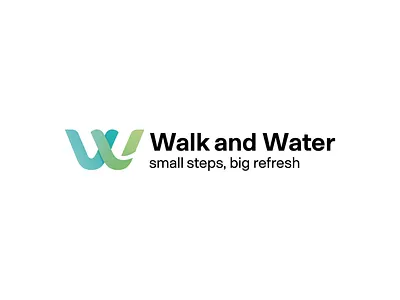 Walk and Water Logo Design branding graphic design logo