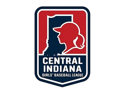 Logo Design - Central Indiana Girls' Baseball League (1948-1949) branding graphic design logo