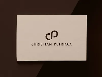 CP for Chistian Petricca bag clothing cp design fashion jewelry lettermark line logo design minimal minimalist modern monoline professional swiss wear