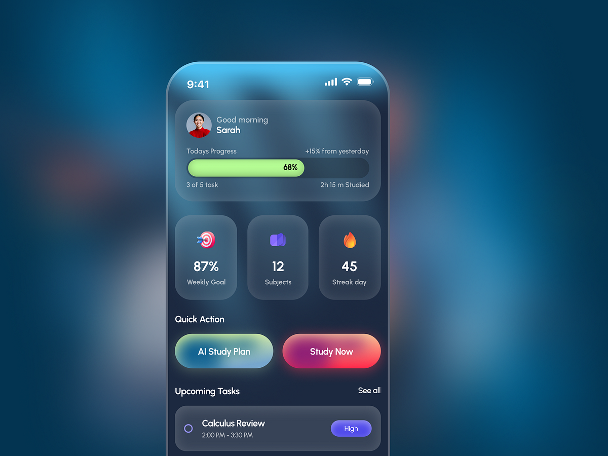 AI-Driven Study Planner & Productivity App Image 0