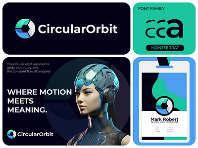 Unused Logo & Brand Identity Design for Ai Company ai best logo designer blockchain brand book brand guidelines brand identity branding connection creative logo gaming logo graphic design hexagon logo icon lettermark logo logo concept logo design minimalist logo modern logo orbit