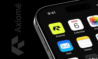 AXIOME | Fintech Project | web3 branding graphic design ui