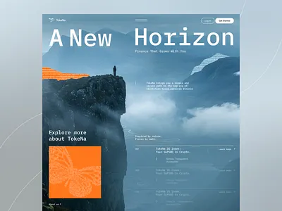 Blockchain Finance Landing Page banking blockchain blockchain design blockchain landing page blockchain website crypto crypto landing page crypto wallet crypto website cryptocurrency cryptocurrency website finance fintech design landing page landing page design saas wallet web3 web3 landing page