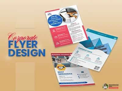Corporate Flyer Design branding colors corporate flyer creative flyer graphic design ui vector