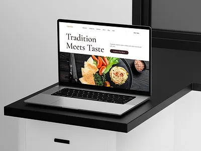 TasteTales — Restaurant Website Design 3d app app design blog page branding graphic design landing page logo menu page our service page restaurant website design team page ui ui design uiux design user interface design ux website website designing website redesign