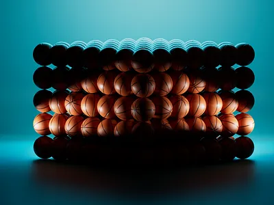 Balls 3d balls c4d cg cgi cinema4d light redshift sport