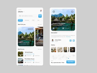 Property Rental App UI app app design apps designing figma apps graphic design property app ui property apps property rental app rental app ui ui design ui screens uiux ux ux design