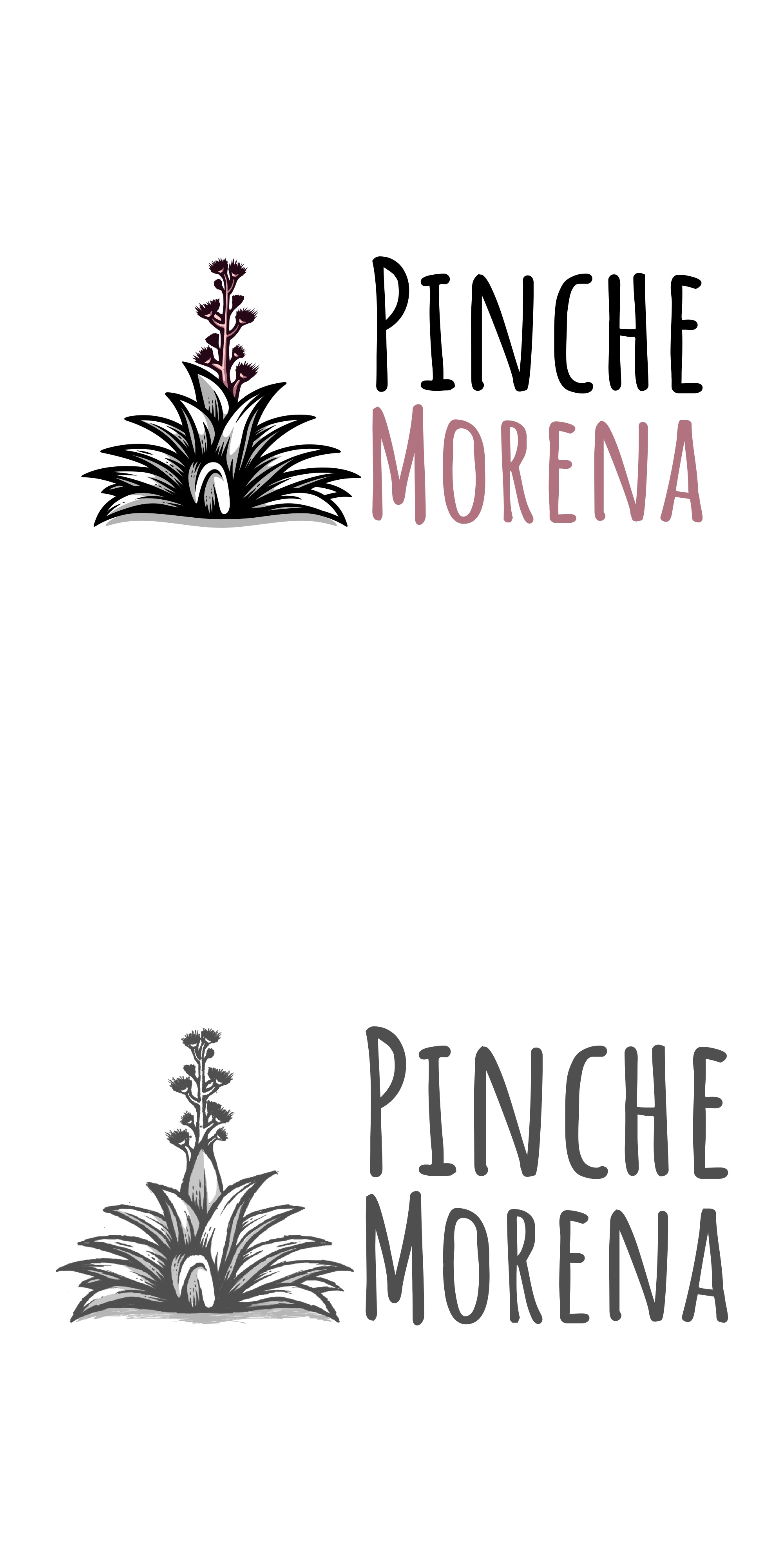 Pinche Morena artisticbranding boldtypography botanicalbranding costamesastyle culturalflair earthyaesthetic femininepower florafusion grayscalestyle herbalidentity indievisuals latindesign mexicanroots modernmexican naturalelegance organiclogo pinchemorena pinkaccent plantmotif statementlogo