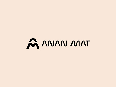 Anan Mat Logo Design! am apps logo am brand logo am coustom logo am creative logo am icon am letter logo am logo am logo design am logo mark am minimal logo am modern logo. am monoram logo am simple logo anan man logo