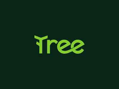 Tree wordmark logo ! coustom logo creative logo letter logo logo design logo mark minimal logo modern logo monogram logo tree logo tree text logo tree wordmark logo wordmark logo design