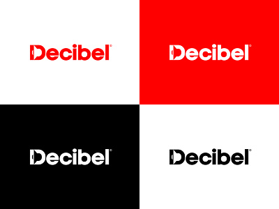 Decibel (Music Studio) - Logo Design branding clever decibel decibel logo decibel music decibel music logo decibel music studio design dragisa trojancevic giletroja illustration logo logo design minimalism music music logo music studio smart typography ui