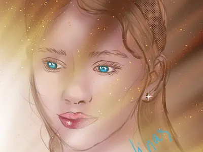 Sadness at the tips of my eyelashes 3d animation branding design drawing of a girl graphic design illustration logo motion graphics typography ui ux vector