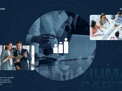Human Capital Consultancy Services 3d animation app branding design flat graphic design icon illustration illustrator logo minimal motion graphics typography ui ux vector web web design website
