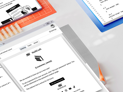 MailCraft product design ui ux